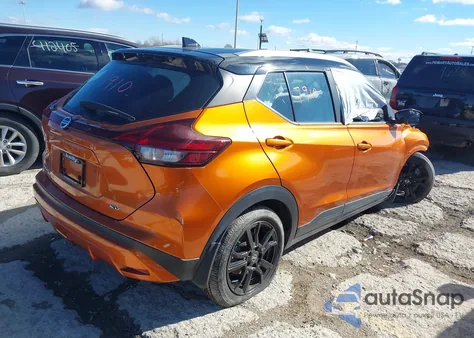 2021 Nissan Kicks Sv Xtronic Cvt from USA, damaged, VIN 3N1CP5CV1ML520393